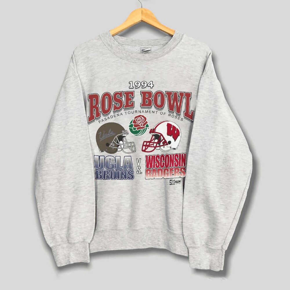 Vintage 1994 Rose Bowl Pasadena Tournament Of Roses UCLA Bruin vs Badgers Shirt